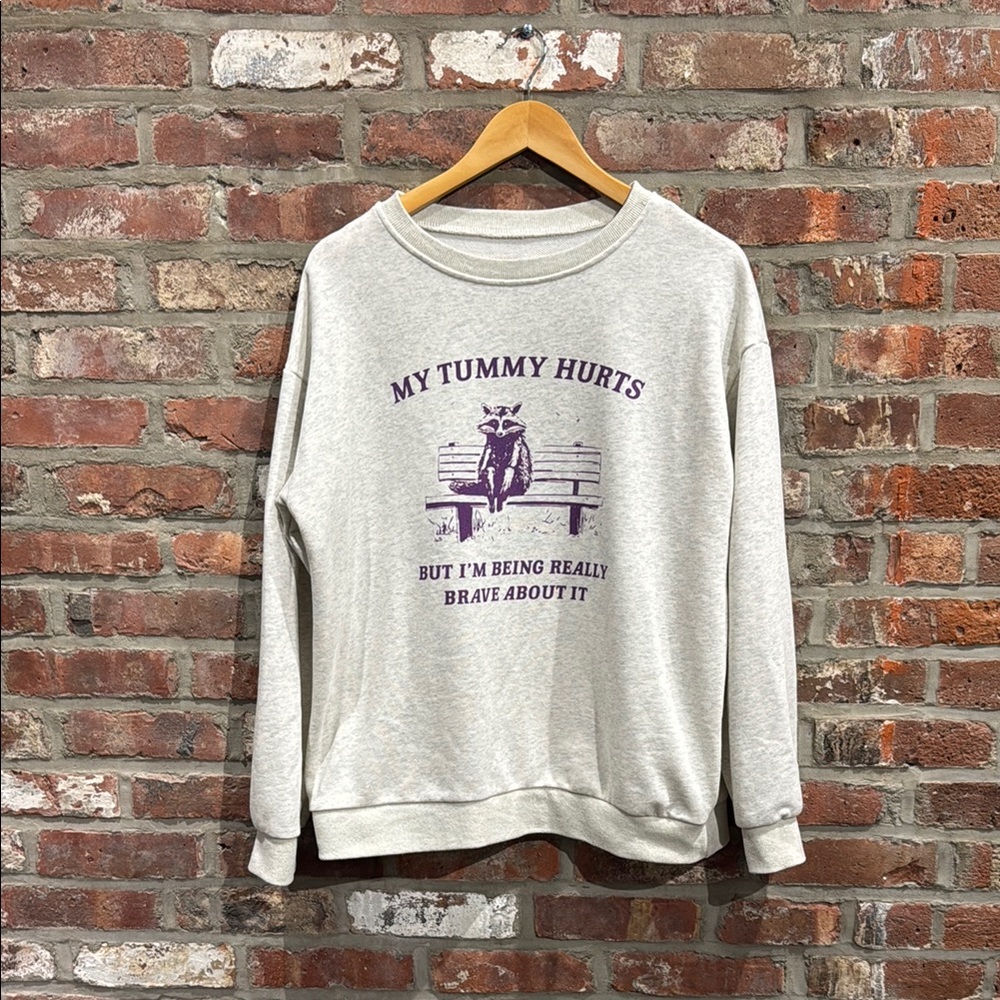 Sweatshirt with Funny and Cute Graphic